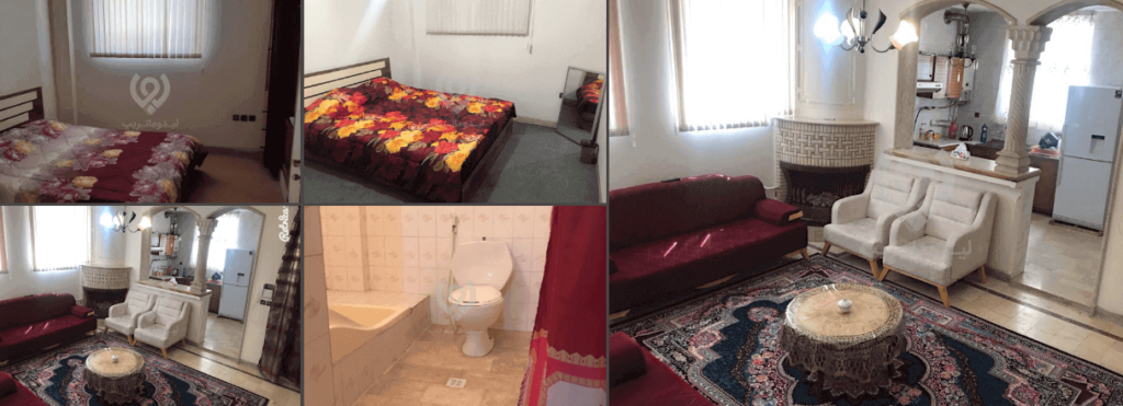 خانه مبله شیراز با قیمت کم