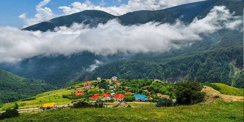 نقشه گردشگری رامسر-روستای-جواهرده