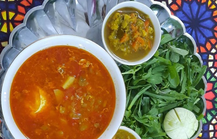 طرز تهیه اشکنه اصفهانی