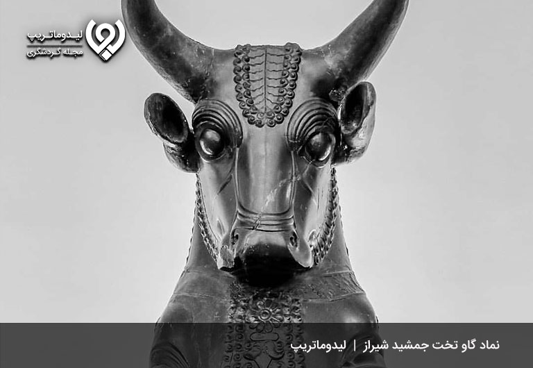 نماد-گاو-در-تخت-جمشید