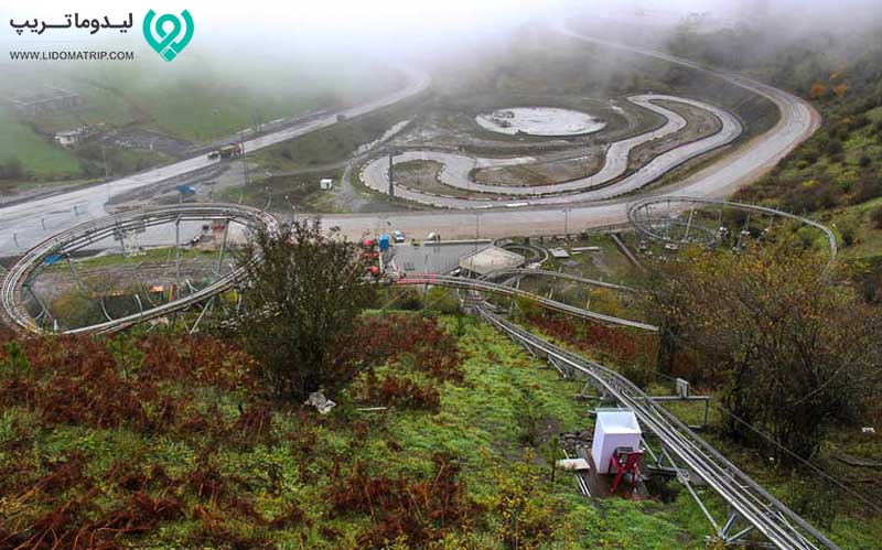 سورتمه در گردنه حیران