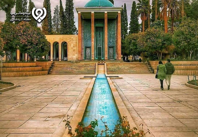 عکس-آرامگاه-سعدی-و-حافظ