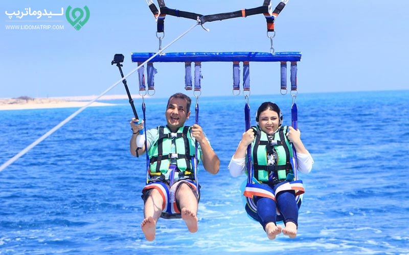هزینه پاراسل در کیش