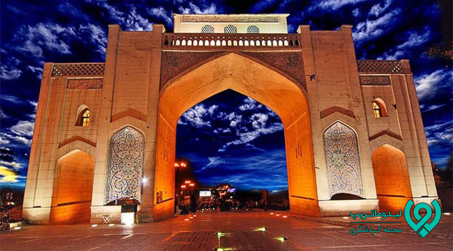 دروازه قران شیراز، تاریخچه، معماری و عکس