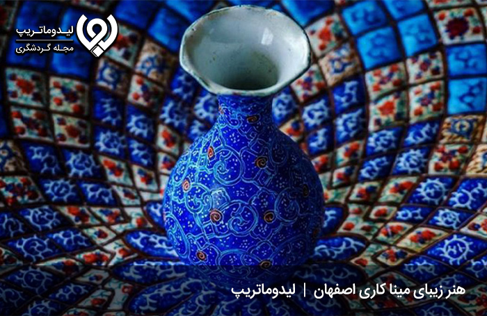 میناکاری؛-هنری-به-رنگ-آبی!