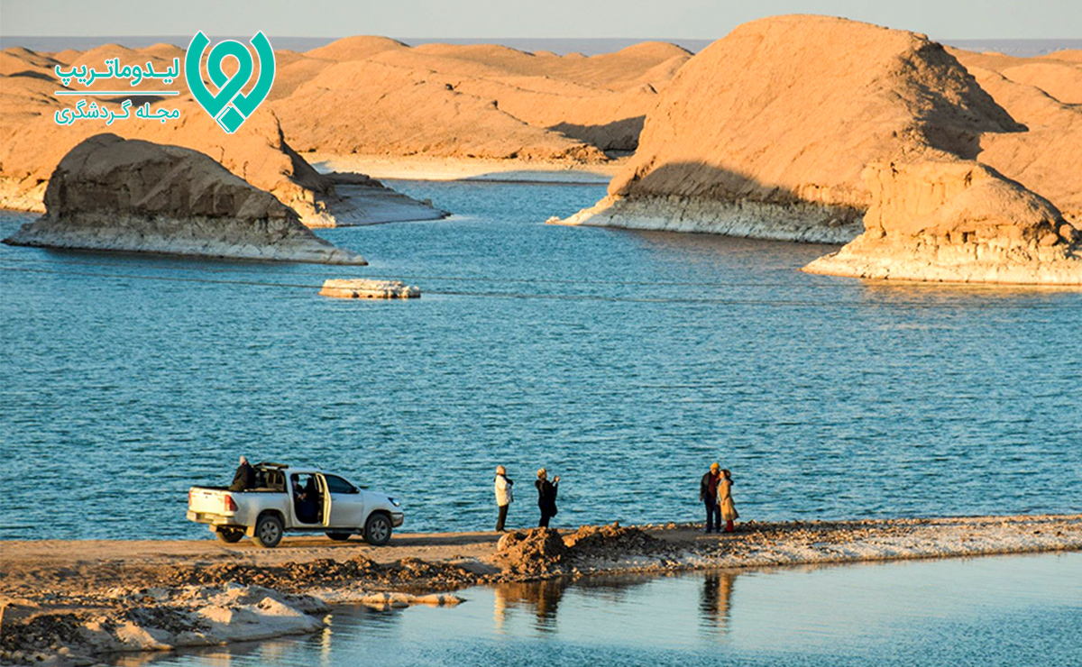 دریاچه شهداد در کویر لوت