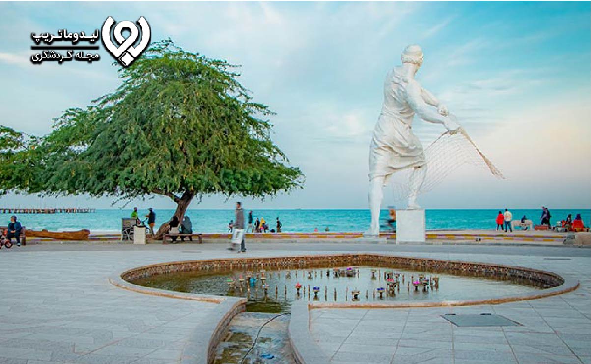 ساحل مرد ماهیگیر کیش