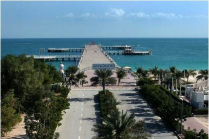 اسکله تفریحی در روز