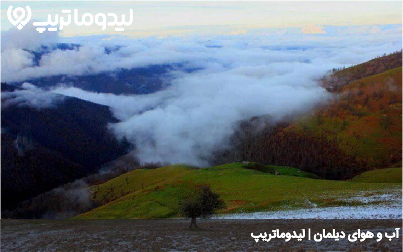 آب و هوای دیلمان