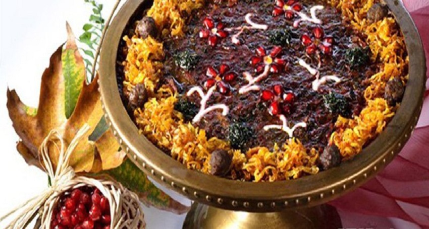 آش میوه سوغات اردبیل