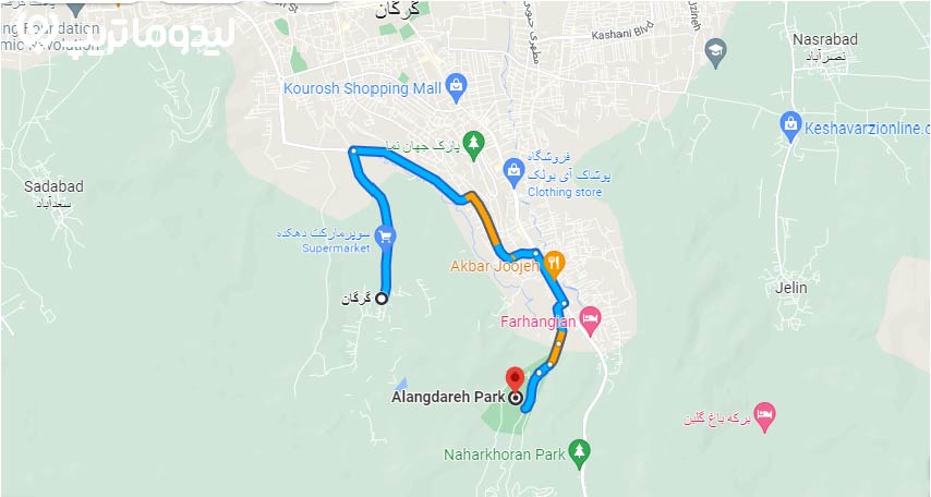 دسترسی به النگدره