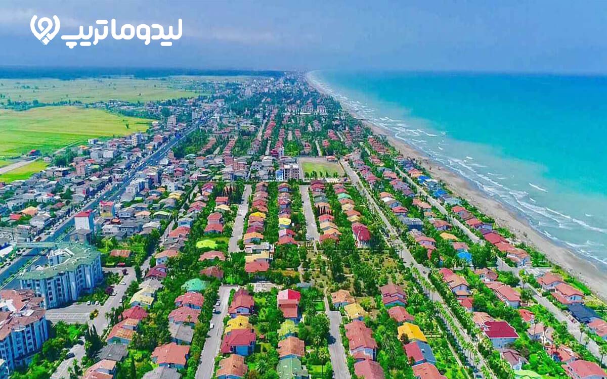 خزرشهر، زیباترین شهرک ساحلی مازندران