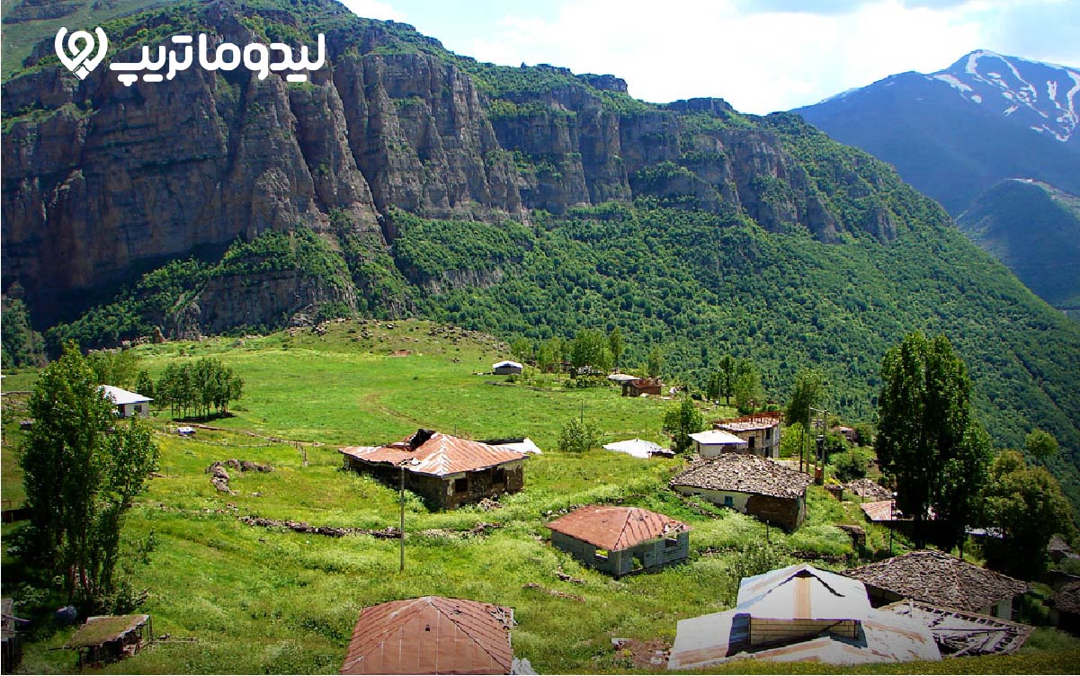روستای هریجان، دشتی سرسبز در دل صخره‌ها