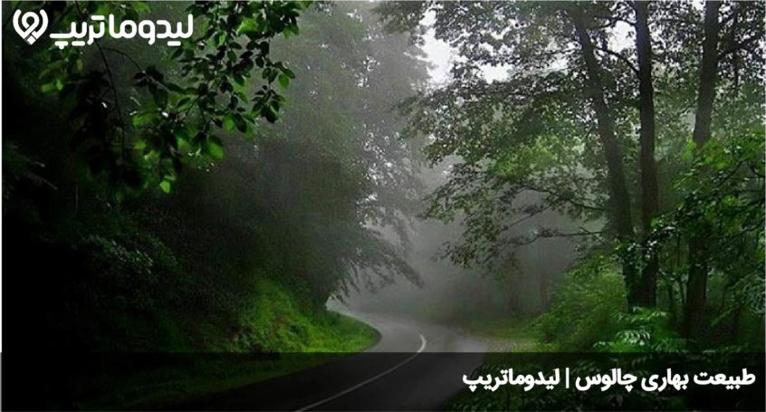 چالوس در بهار